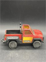 Tonka 1979 Red Pickup Truck w/ Lightbar Made of