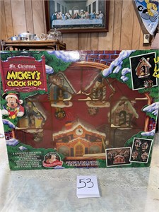 Mr. Christmas Mickey's clock shop
