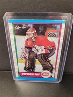 1989 O Pee Chee "Patrick Roy " Hockey Card
