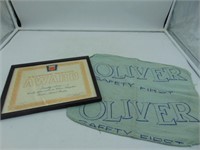 Oliver Keystone Service Award-Foundry Towel