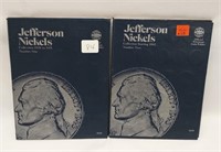 2 Partial Jefferson Nickel Books (99 Pieces)