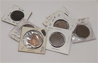 12 Large Cents G-VG (Many Cleaned/Corrosion/etc.)