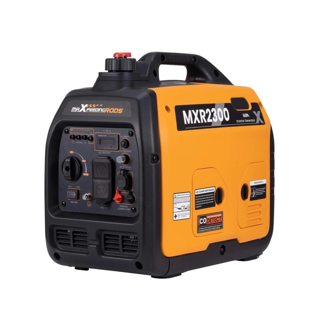 maXpeedingrods 2300W Portable Inverter Generator,