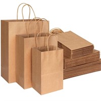 TOMNK 45pcs Small Gift Bags with Handles, (8/10/12