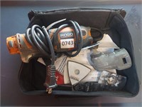 Ridgid Multi-Tool with Carry Case. Works