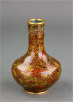 Chinese Bronze Cloisonne Vase