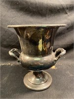 Vintage Silver Plated Wine Bucket 9.5" H