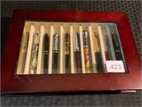 Fountain & Ink Pen Collection In Case Montefiore+