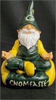 Green Bay Packers Meditating Garden Gnome