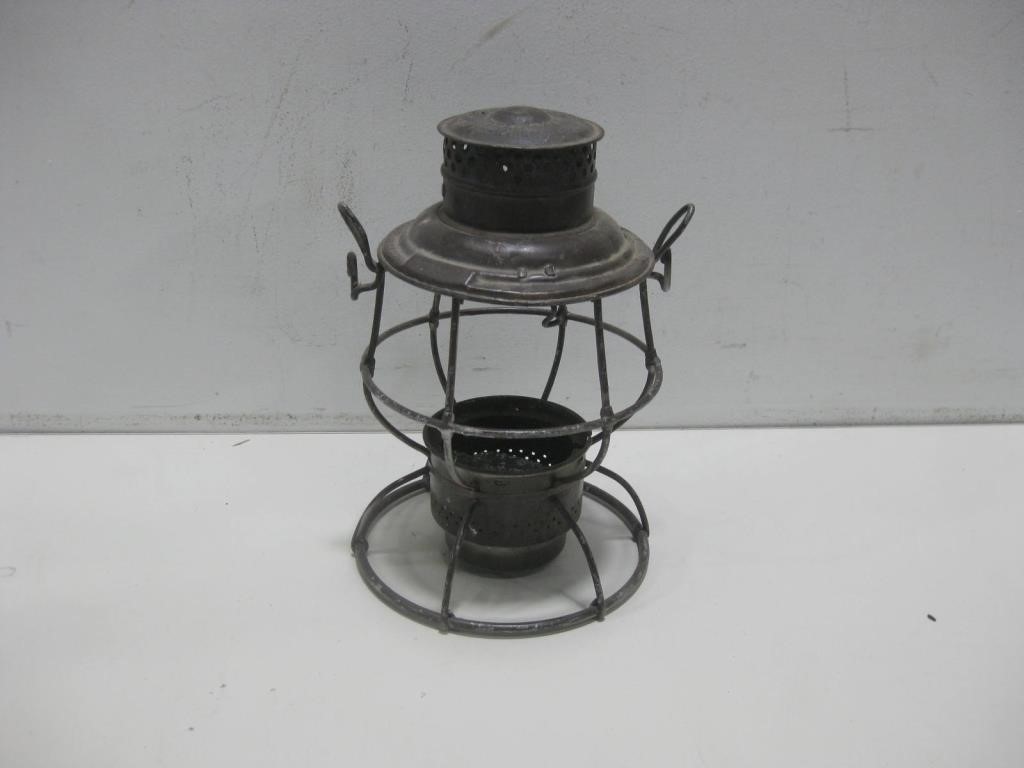 Vtg Adlake Reliable Railroad Lantern Frame