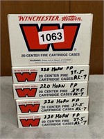 (5) BOXES 100 ROUNDS 3765 AMMO