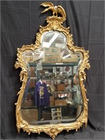 Composite gilt frame mirror