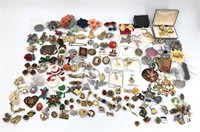 Huge Lot of Pins / Brooches - 4lbs+