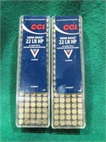 200 ROUNDS OF CCI MINI-MAG 22 LR HOLLOW POINT