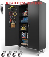 Upgraded Wide Metal Storage Cabinet - 72 Inch