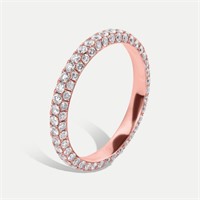 14K ROSE GOLD 1.50CT DIAMOND RING