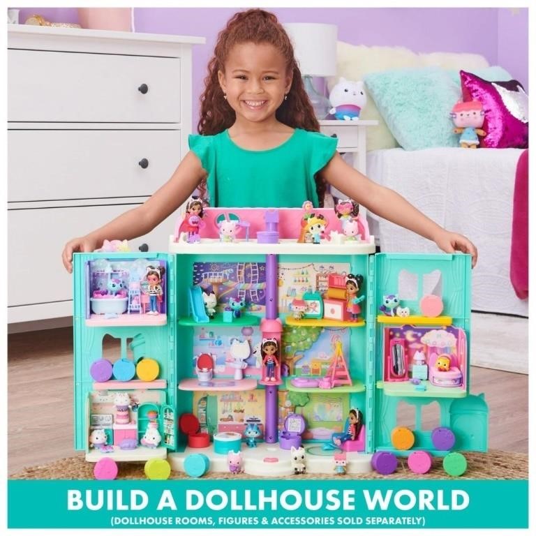New Gabby's Dollhouse, Purrfect Dollhouse 2-Foot