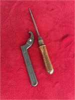 J.H. Willams Spanner wrench 472 rat tail file