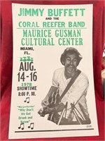 JIMMY BUFFETT & CORAL REEFER BAND POSTER
