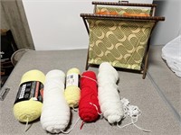 Yarn and Folding Yarn Bag