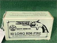 Navy Arms Co. 32 Long Rimfire Ammunition