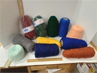 11 Skeins Of Millor Knitcraft Yarn