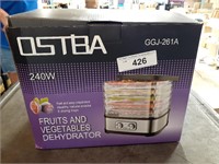 Ostba fruit and vegetable dehydrator