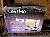 Ostba fruit and vegetable dehydrator