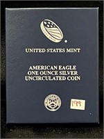 2017 AMERICAN EAGLE 1 OZ SILVER UNCIRCULATED COIN