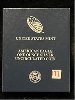 2014 AMERICAN EAGLE 1 OZ SILVER UNCIRCULATED COIN