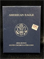 2012 AMERICAN EAGLE 1 OZ SILVER UNCIRCULATED COIN