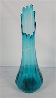 Art Glass 15" Swung Vase