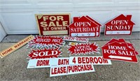 Real Estate Signs & riders