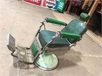 Antique Koken Barbers chair