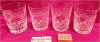 320 - SET OF 4 WATERFORD CRYSTAL GLASSWARE (A28)