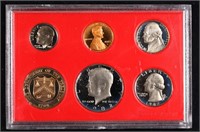 1982 United States Mint Proof Set 5 coins - No Out