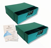 2 pack 30" x 14" collapsible storage drawers