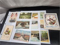 Vintage Postcards & Book