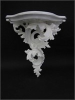 Ornate Wood Wall Display Shelf 9"H x 8.25"W x 5.5"