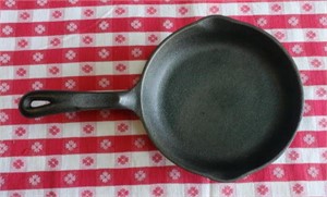 WAGNER'S 1891 Cast Iron Skillet 8" Wagner Ware