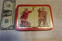 CocaCola Santa Clause 2pack Playing Card SET Tin