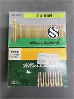 40 rnds Sellier & Bellot 7x65R Ammo