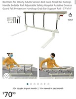 Bed Rails for Elderly Adults (Open Box)
