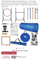 Dog Agility Training Set (Open Box)