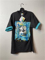 Vintage Surf Gear Shirt New w Tags Black