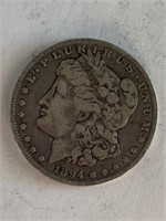 1894     Morgan Silver Dollar