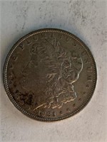 1921     Morgan Silver Dollar