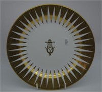 Spode gilded bone china plate, C:1820