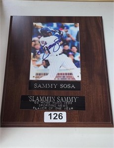 Sammy Sosa Autograph with COA