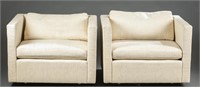 2 Charles Pfister for Knoll lounge chairs.